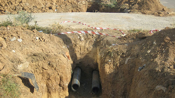 горизонтальный прокол под дорогой