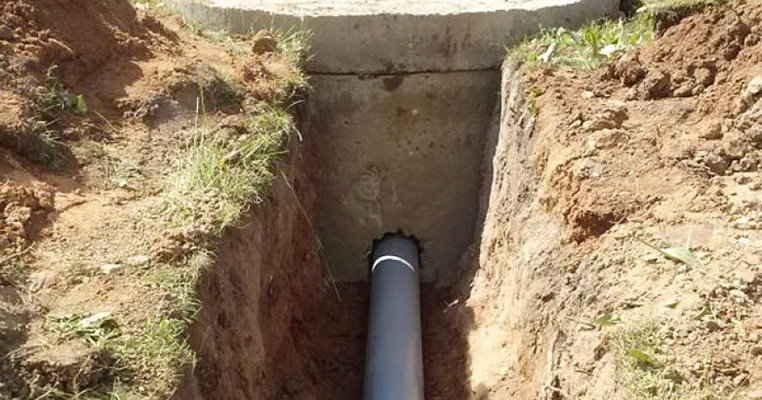 Прокладка канализации методом ГНБ