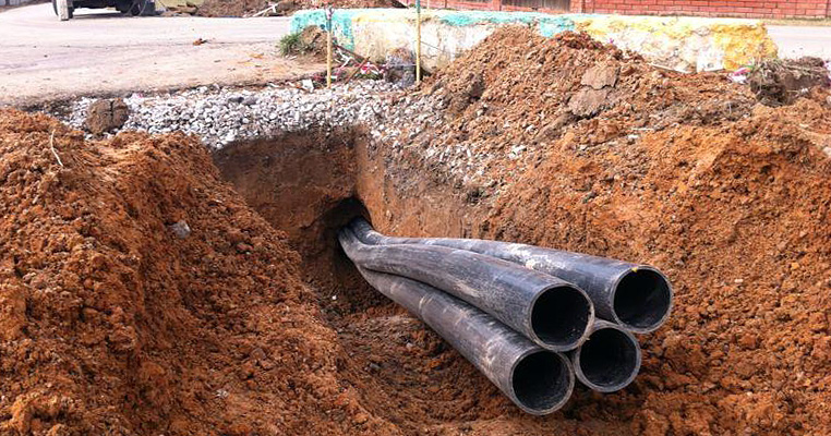 Безтраншейная прокладка труб